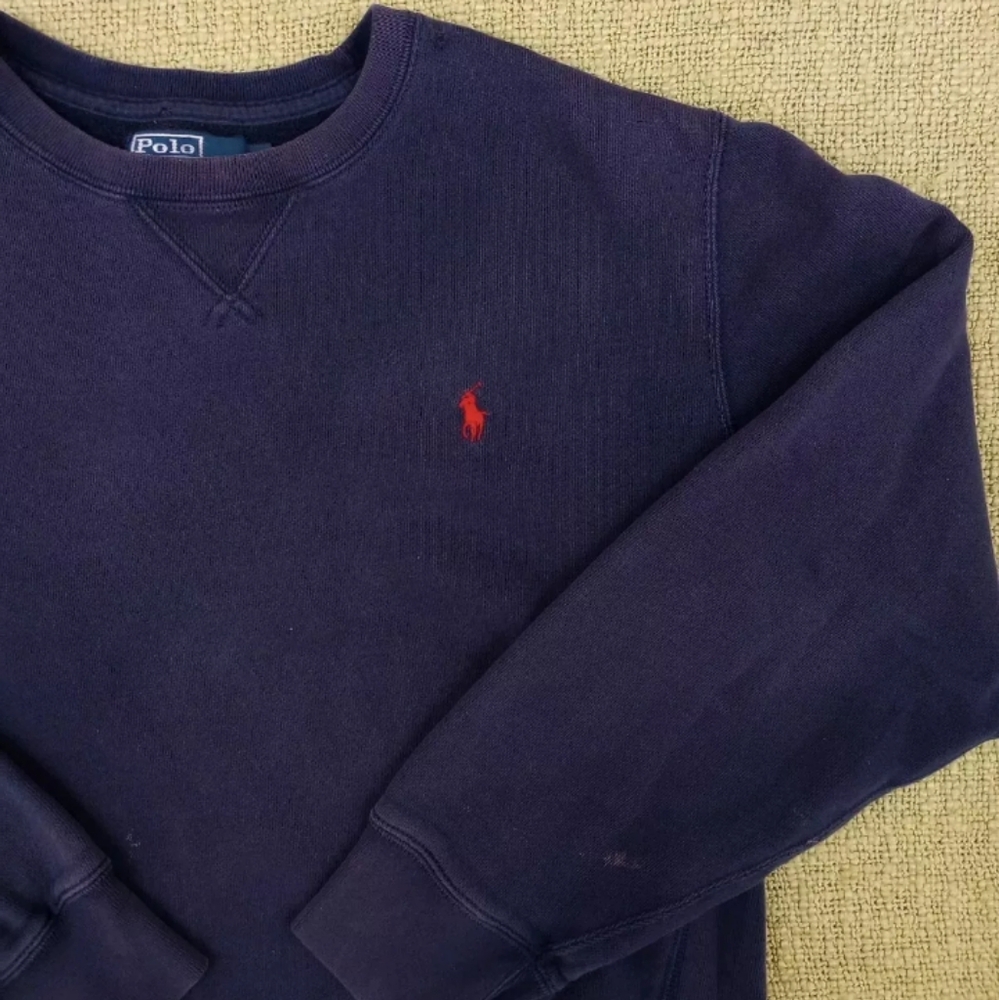 Vintage '90s Sweatshirt Polo Ralph Lauren Size Medium